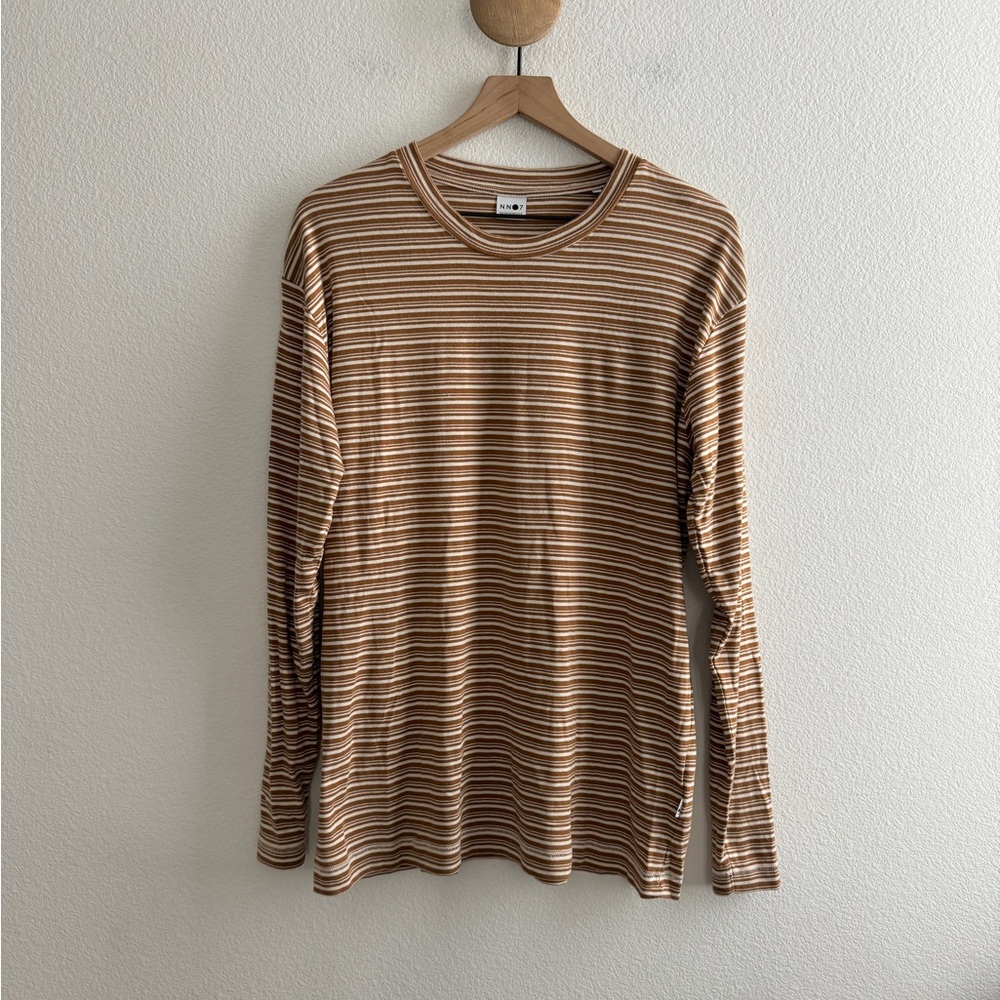 NN07 Kurt Striped Long Sleeve Tshirt